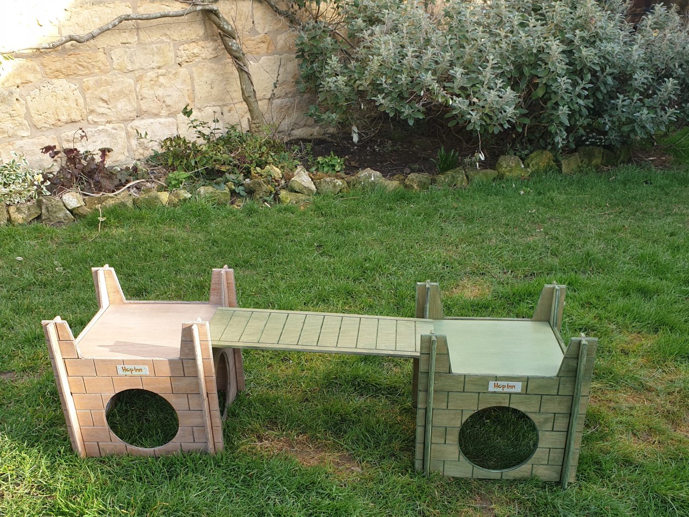 Rabbit Castle for Cats and Kittens too (Moss Green) - Image 4