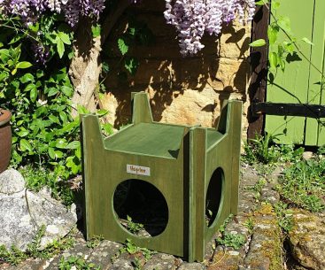 Rabbit Castle Hideaway (without bricks) for Cats and Kittens too (Various Colours)