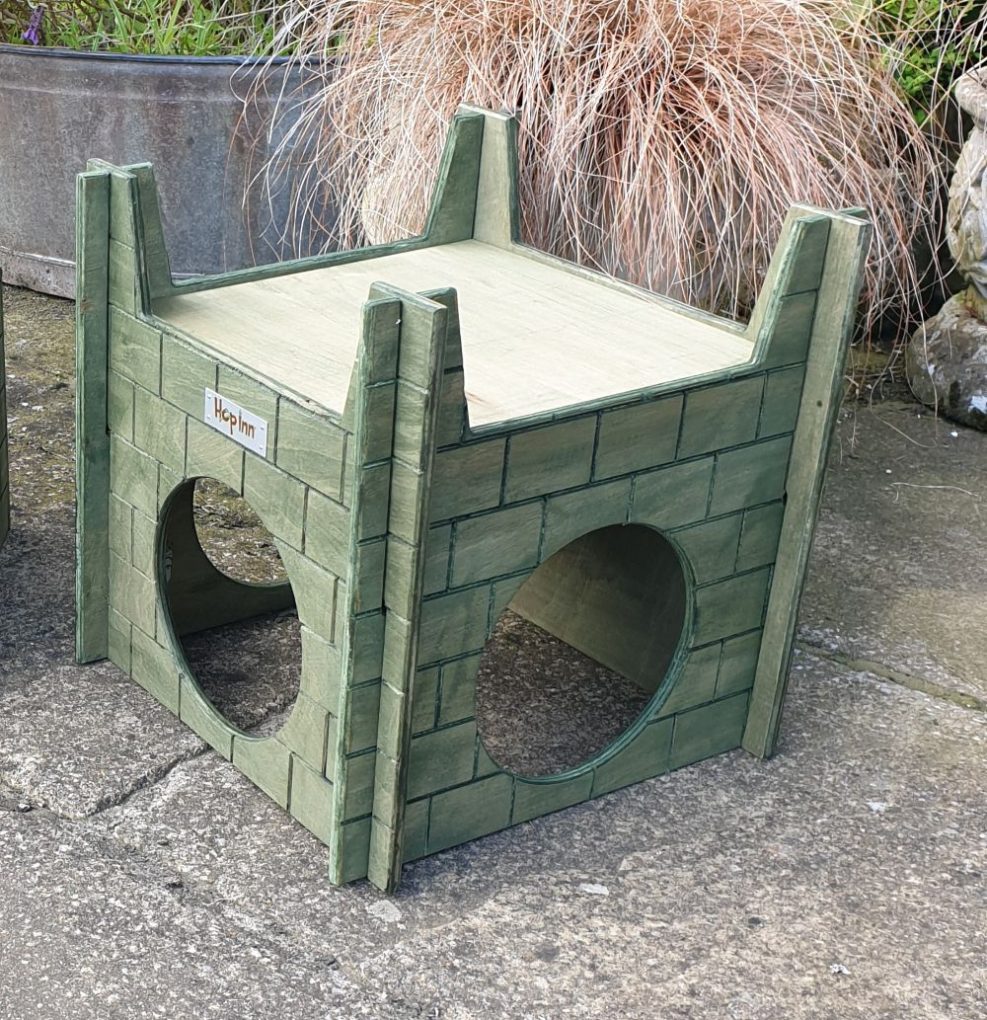 Rabbit Castle for Cats and Kittens too (Moss Green)