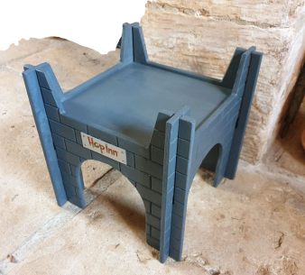 Guinea Pig Castle (Slate Grey) use together with any Hop Inn Guinea Hideaway House